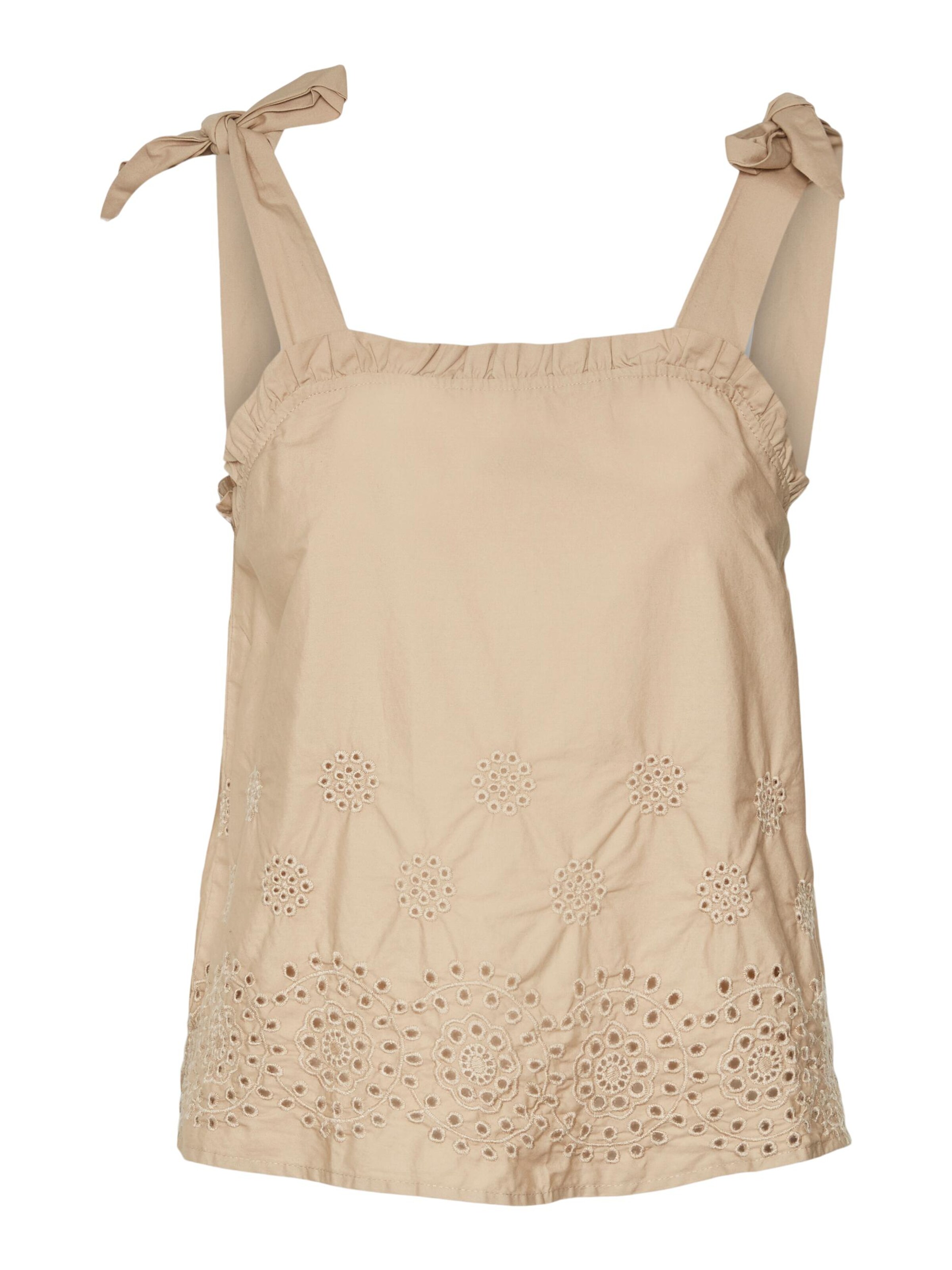 Haut 'Lisa' VERO MODA en beige : devant