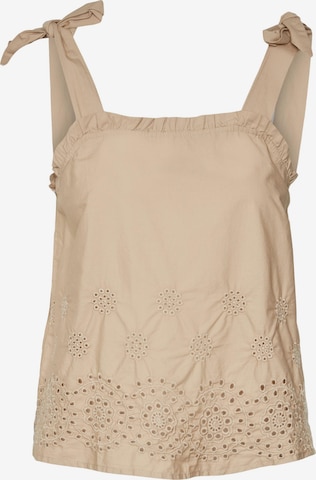 VERO MODA Topp 'Lisa' i beige: forside