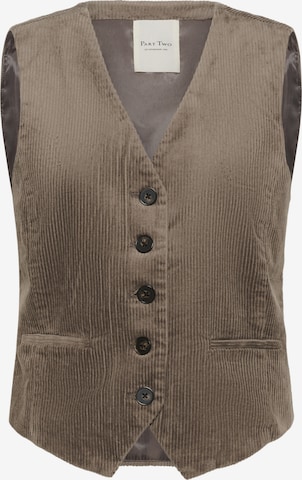 Gilet 'Linka' Part Two en beige : devant