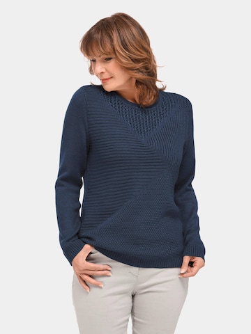 Pull-over Goldner en bleu : devant