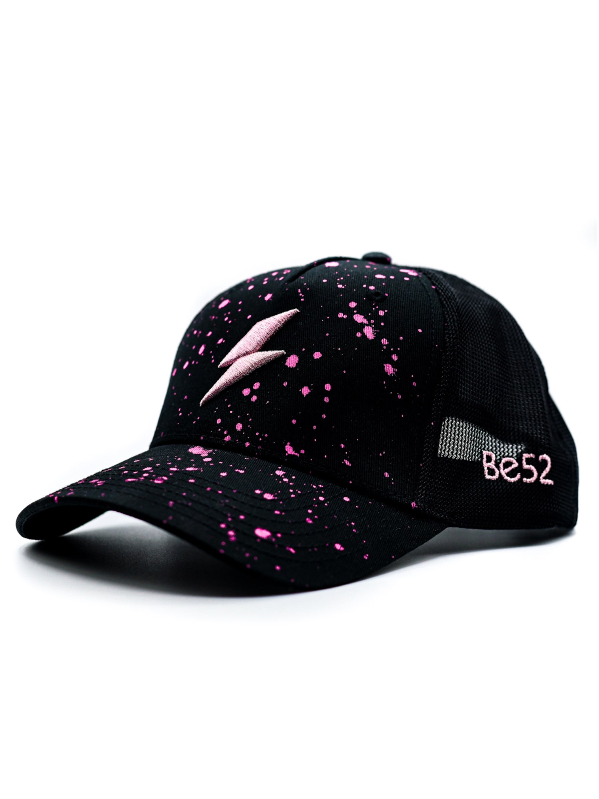 Casquette 'Bolt' Be52 en rose : devant