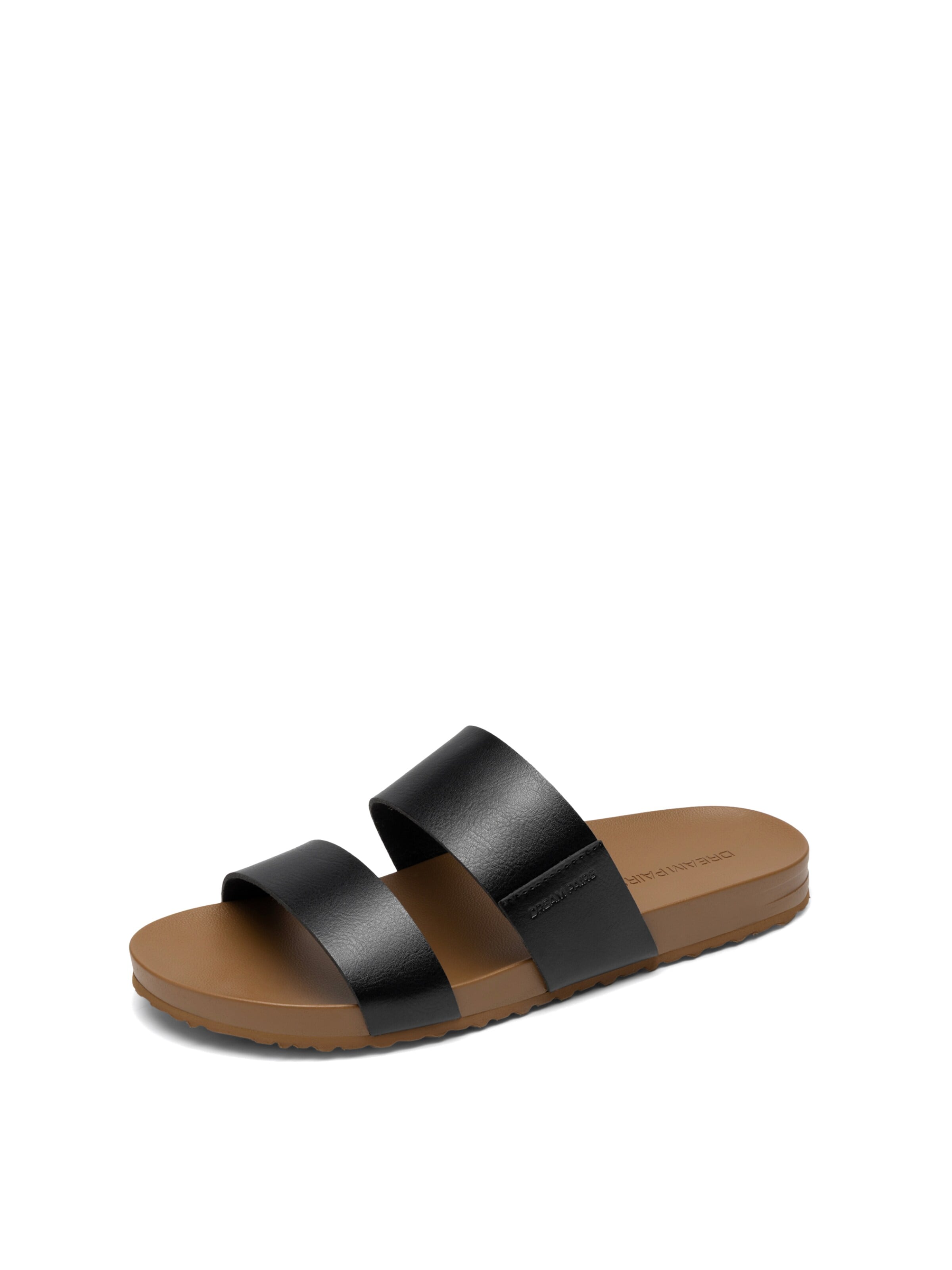 Infradito di Dream Pairs in nero: frontale