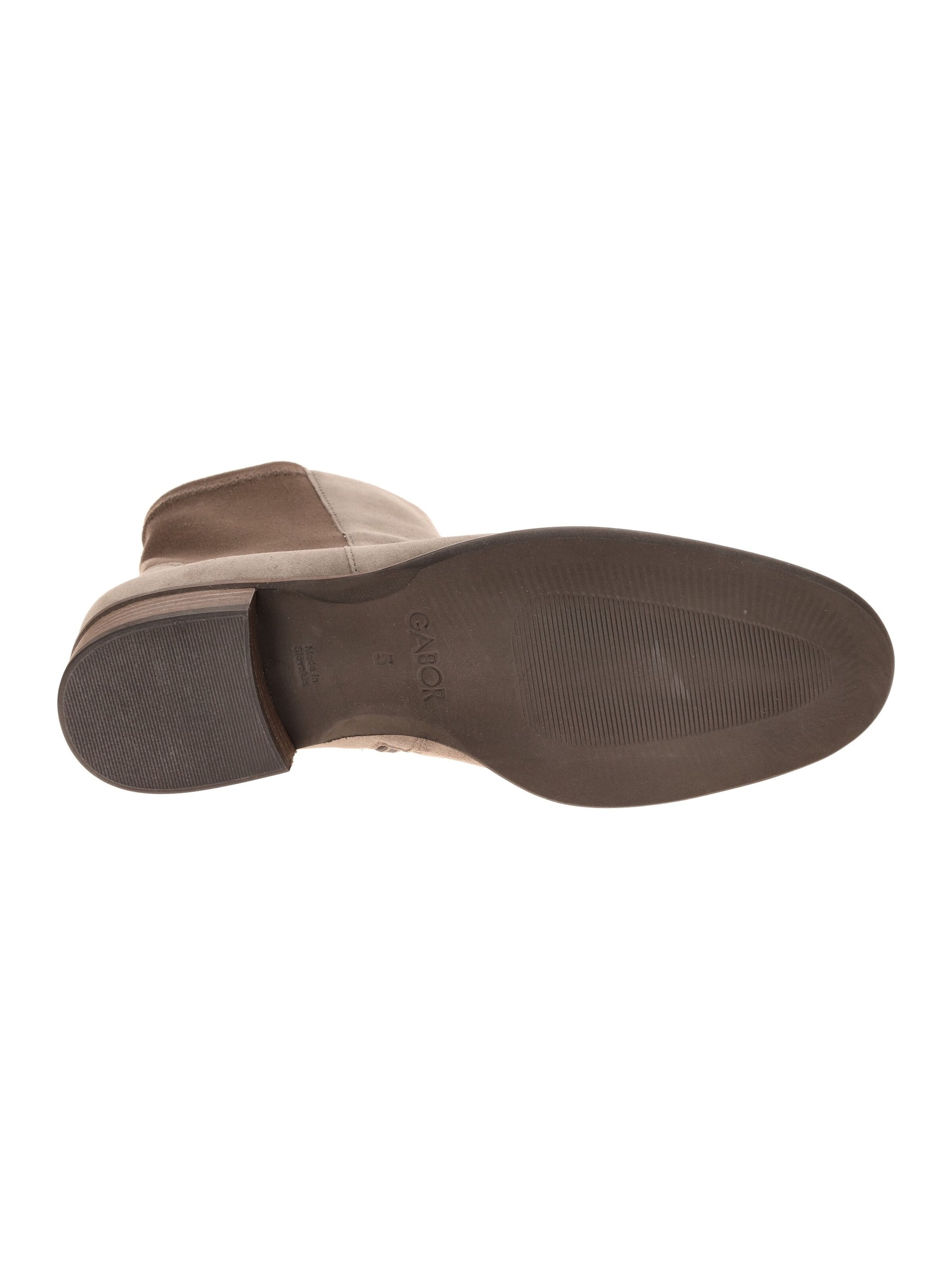 GABOR Boots 'Gabor Stiefelette grau Samt 8035.05.005'‌‌‌ in Grau