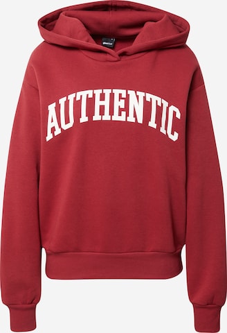 Gina Tricot Sweatshirt 'Milo' i rød: forside