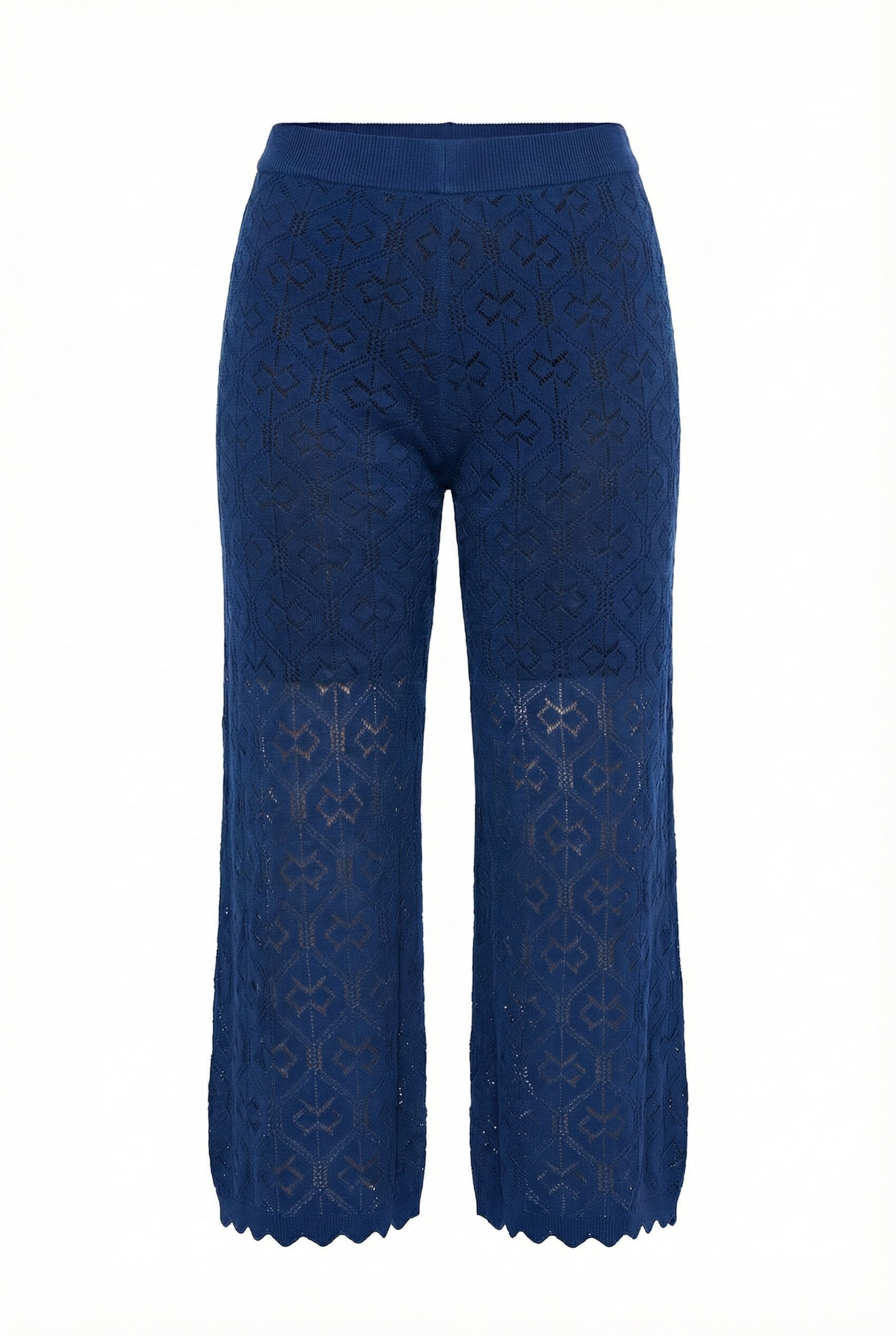 MIAMODA Regular Hose in Blau