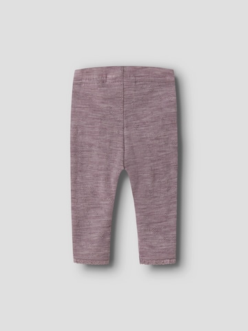 NAME IT Skinny Leggings 'NBFWANG' in Lila