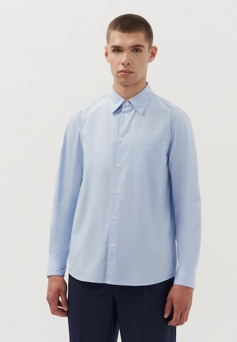 Studio Seidensticker Regular fit Button Up Shirt 'Studio Seidensticker' in Blue