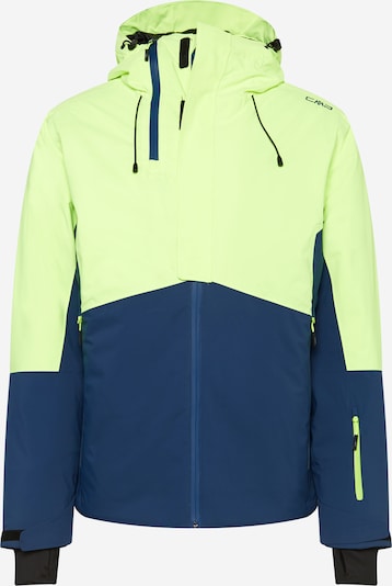 CMP Sportjacke in navy / neongelb / schwarz, Produktansicht