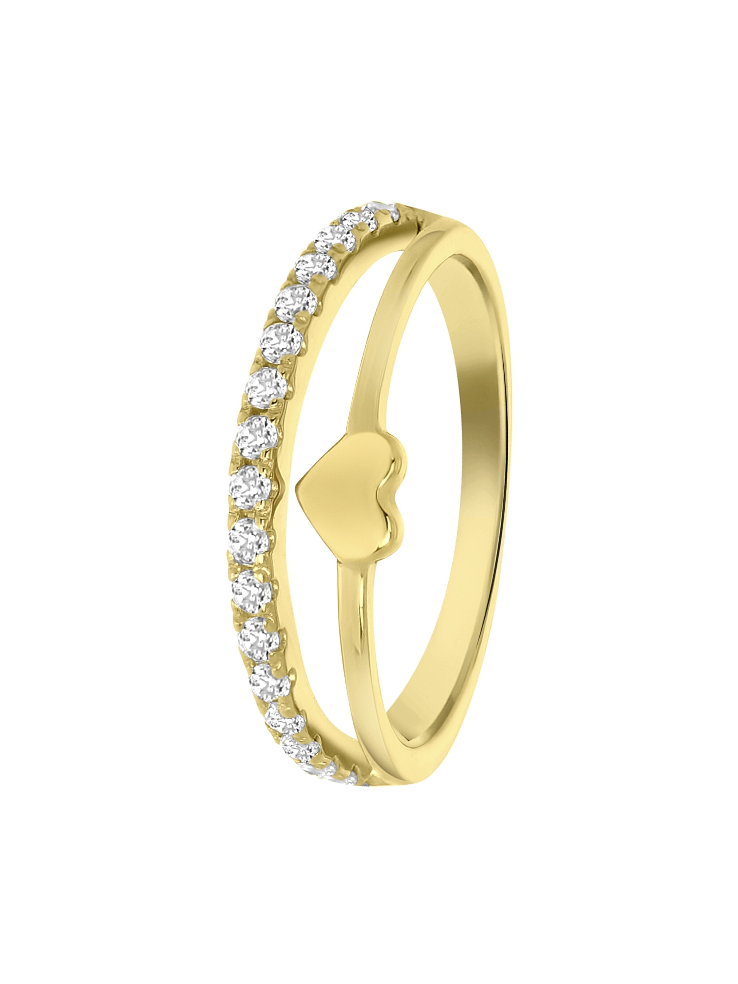 Lucardi Jewelry in Gold: front