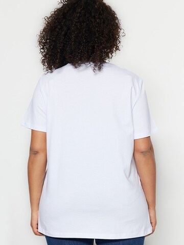 Maglietta di Trendyol Curve in bianco
