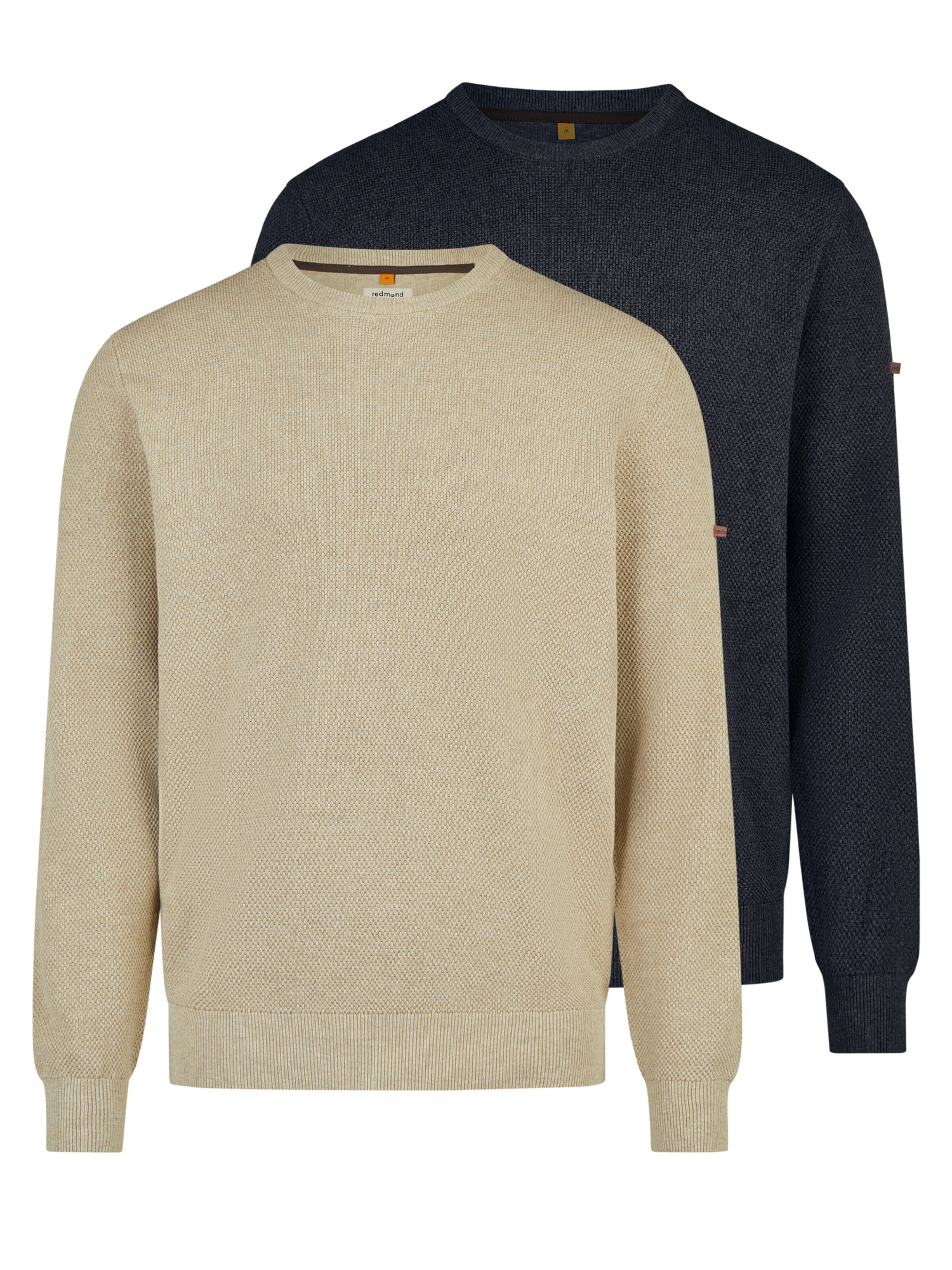 redmond Sweater 'Basic' in Beige: front