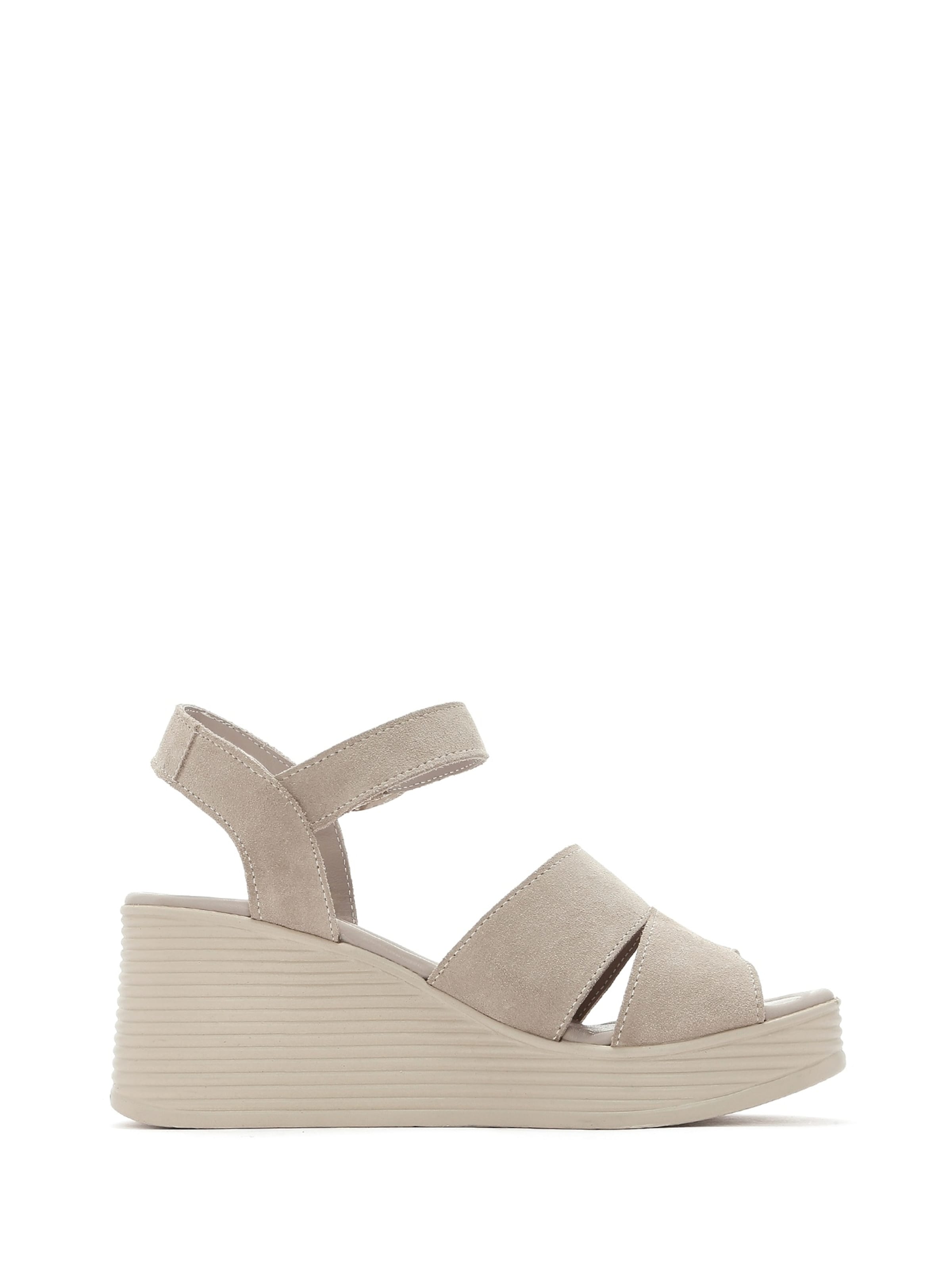 Derimod Sandale in Grau