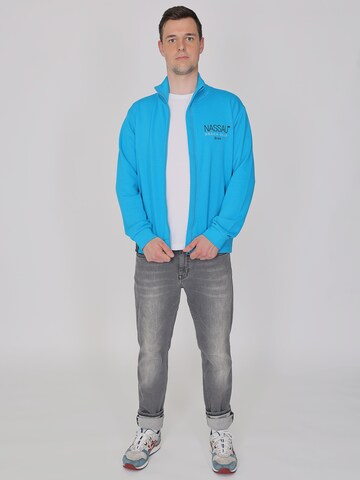 NASSAU Beach Club Sweat jacket in Blue