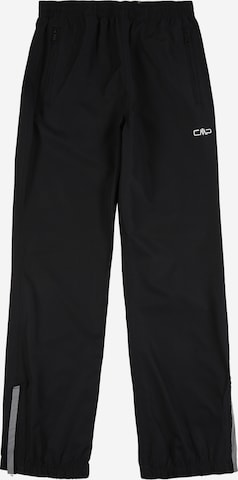 CMP Regular Outdoor broek in Zwart: voorkant