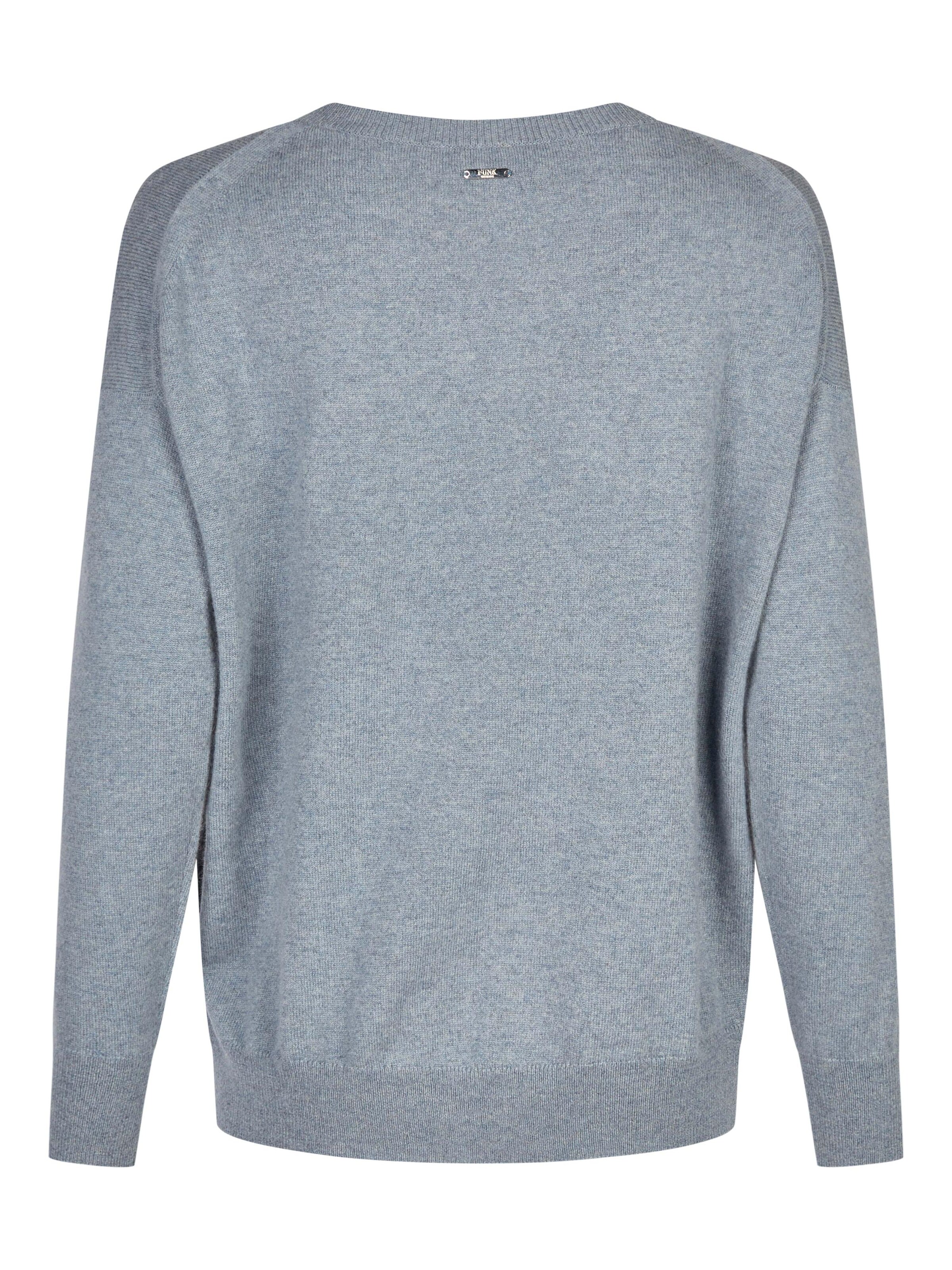 Funk since 1776 Sweater 'Kaschmir' in Blue