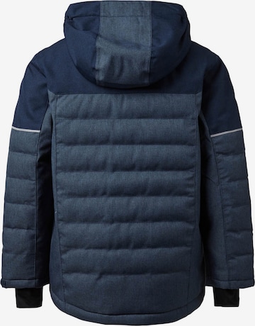 ZigZag Winter Jacket in Blue