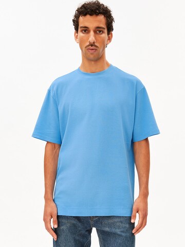 ARMEDANGELS Shirt 'MAARKOS' in Blue: front