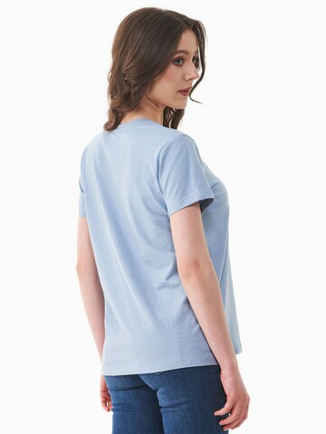 Organication T-Shirt in Blau