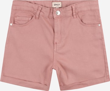 KIDS ONLY Regular Jeans in Roze: voorkant