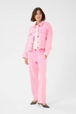 CULTURE Between-season jacket 'Carlina' in Pink
