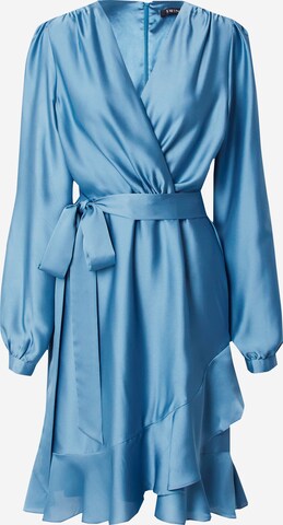 Robe SWING en bleu : devant