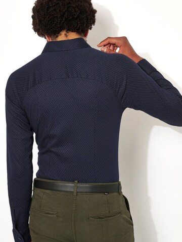 DESOTO Slim Fit Hemd 'Kent'‌‌ in Blau