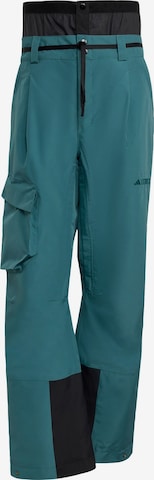 ADIDAS TERREX Workout Pants 'Xploric 2' in Green: front