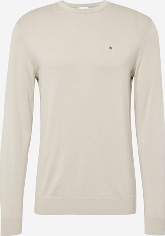 regular Pullover di Calvin Klein in beige: frontale