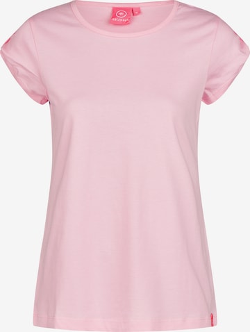salzhaut T-Shirt 'BIIKE' in Pink: Vorderseite