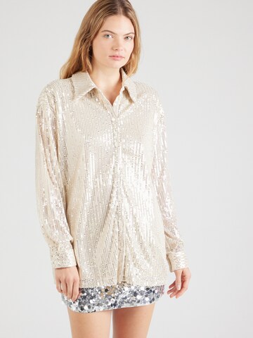 Camicia da donna 'YASPALESA' di YAS in beige: frontale