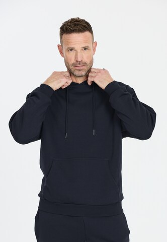 NOU Sweat jacket 'Regent V2' in Blue: front