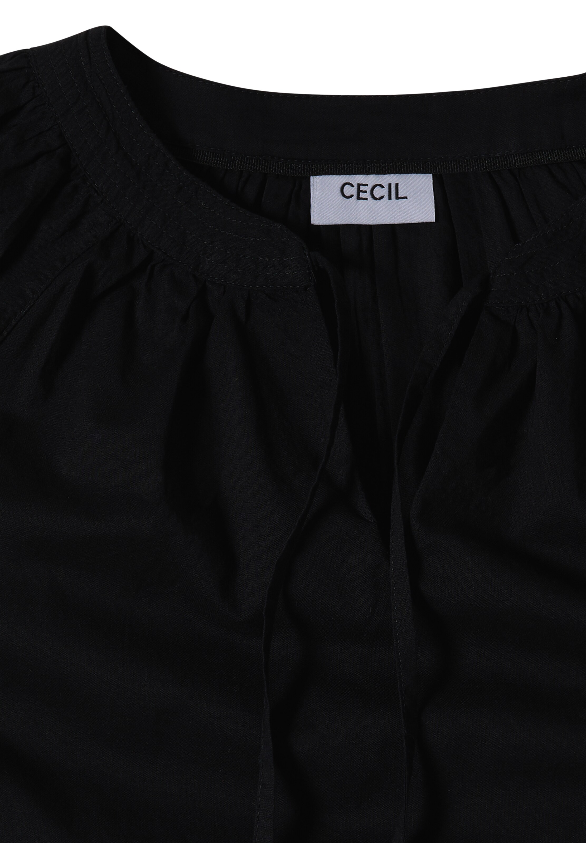 CECIL Bluse in Schwarz