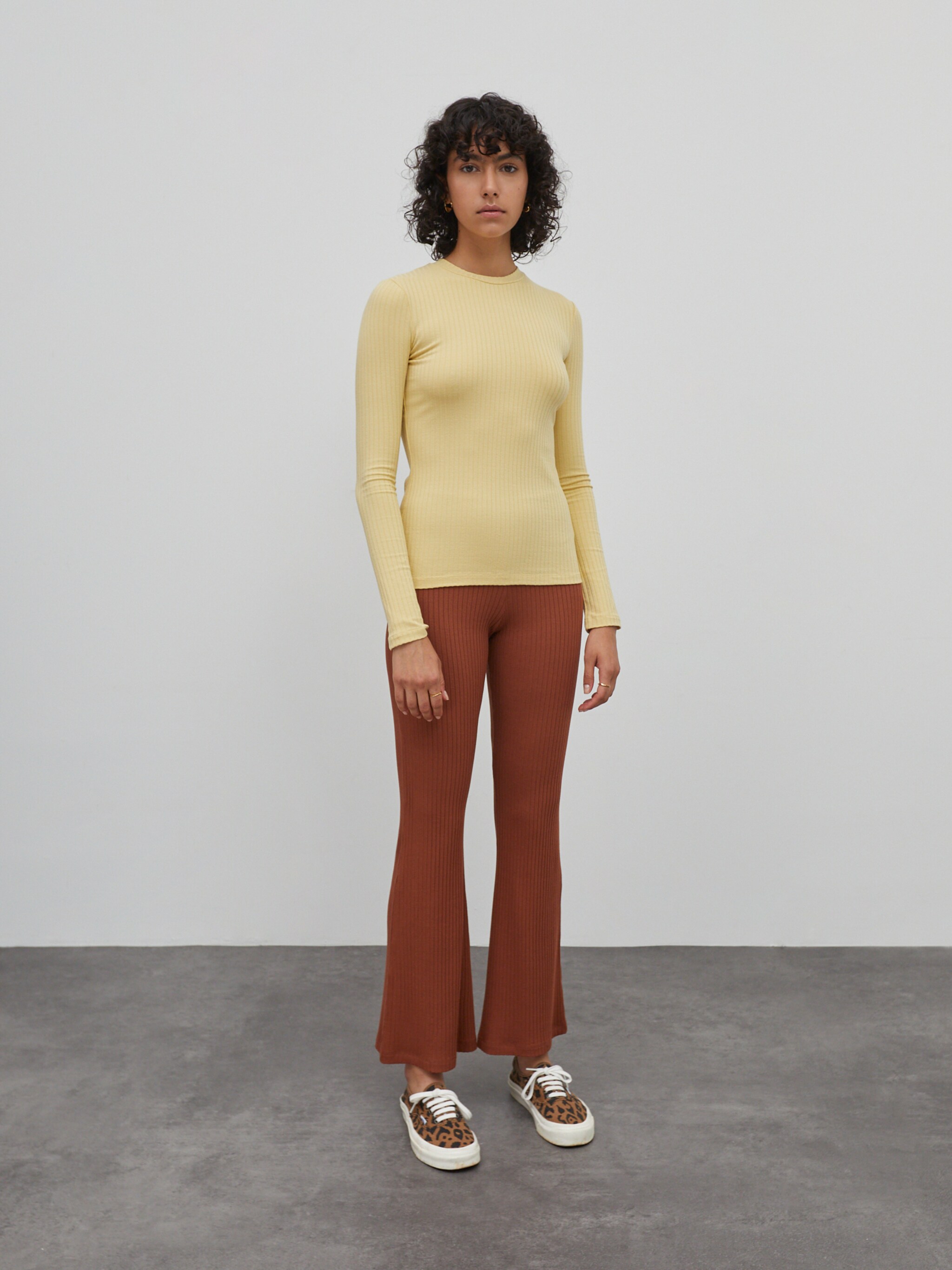 EDITED Produits T-shirt 'Ginger' jaune