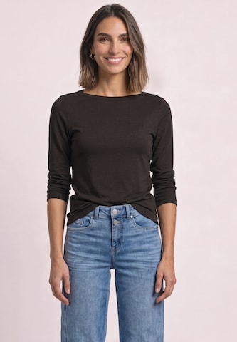 STREET ONE Shirt in Brown: front