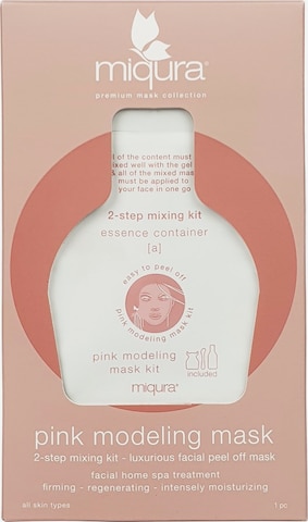 Miqura Mask 'Pink Modeling' in : front
