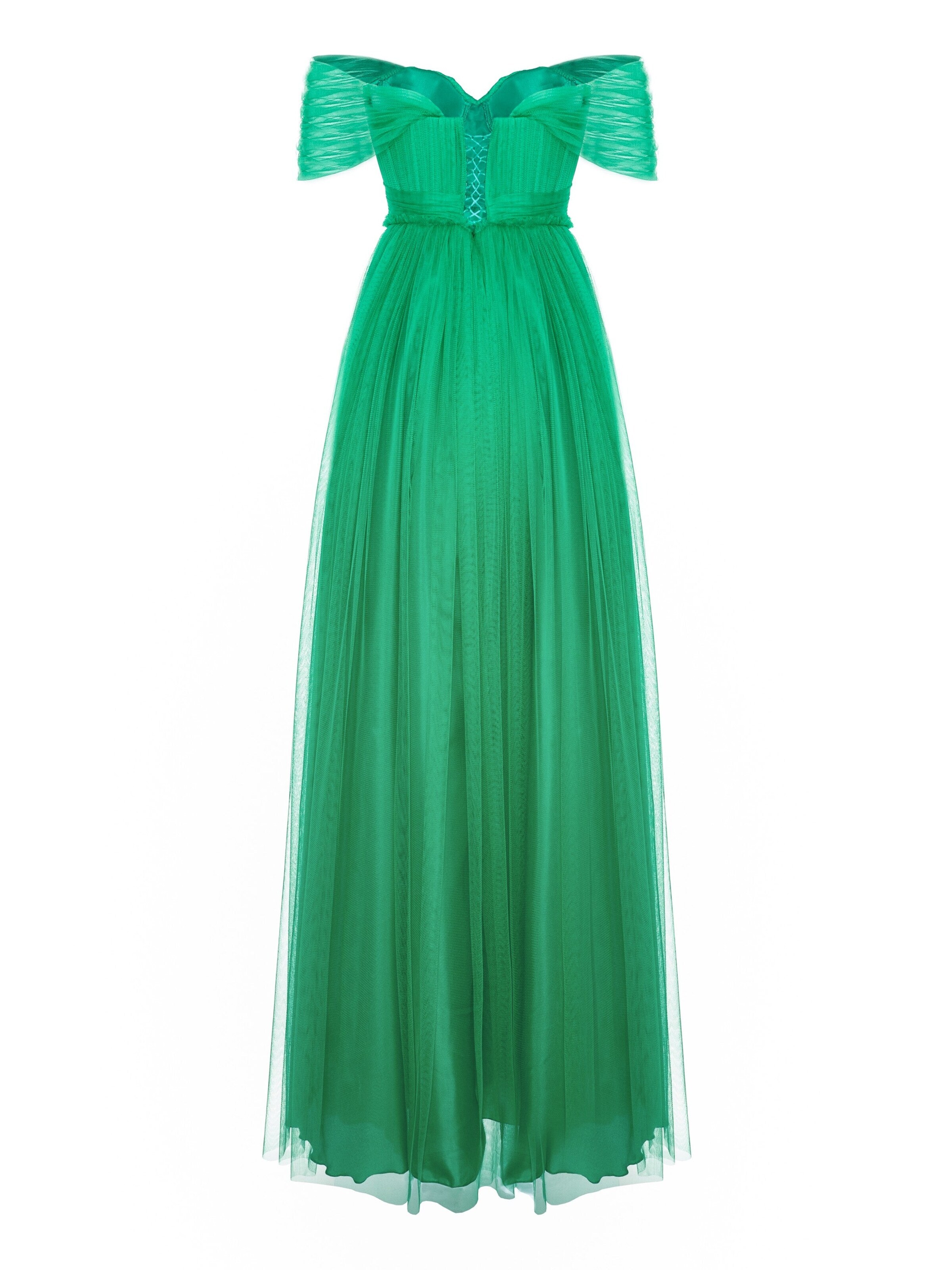 acob a porter - Vestido de noche en verde