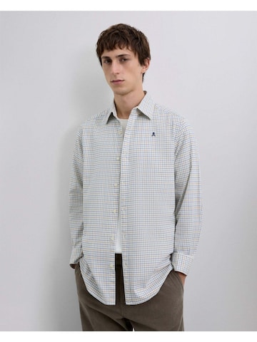 Scalpers Regular fit Риза в бежово