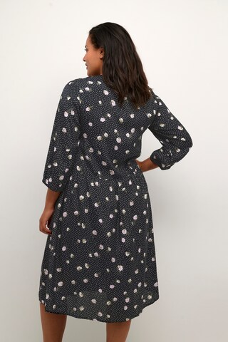 KAFFE CURVE Kleid 'Evera' in Schwarz