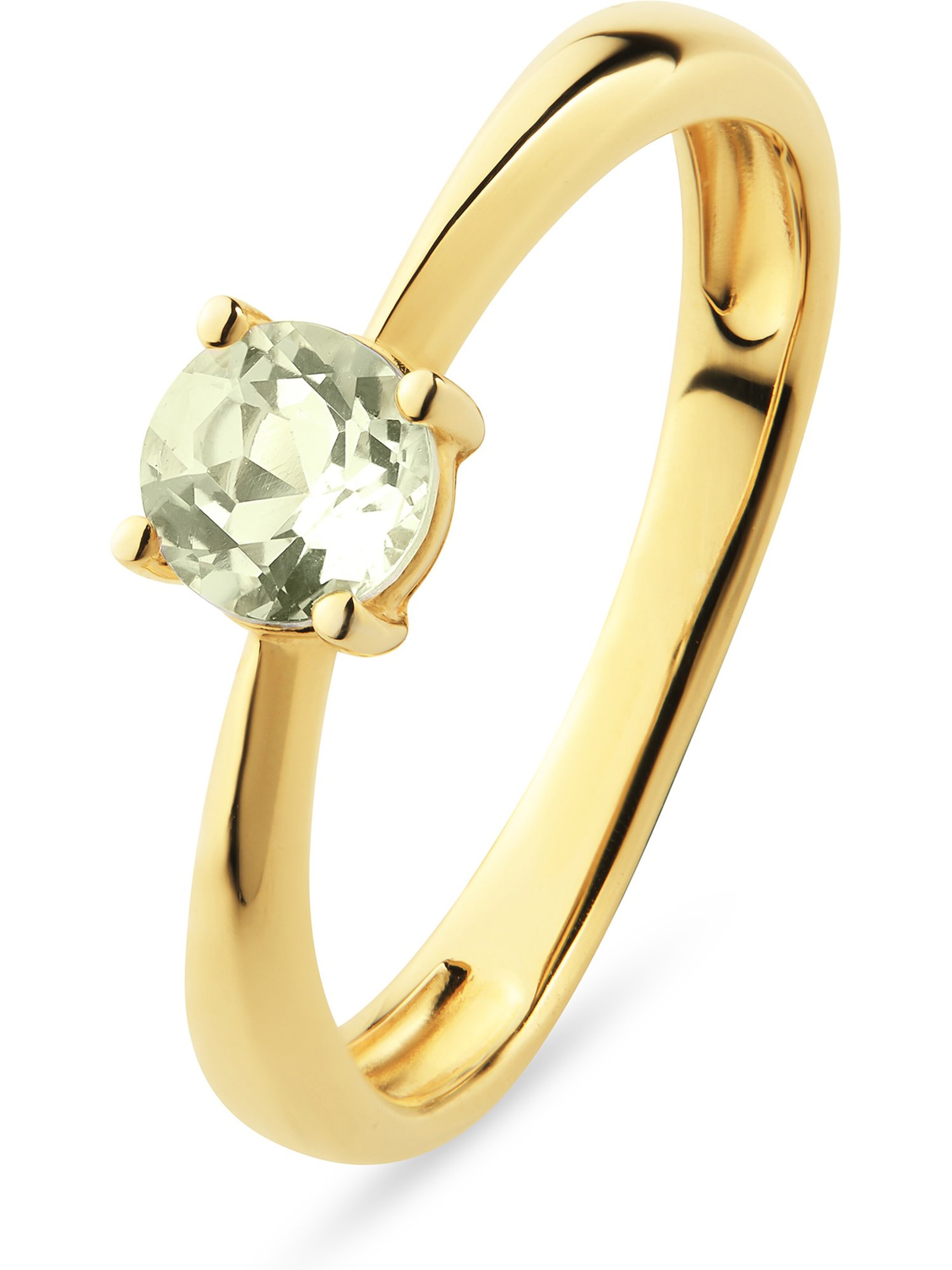 CHRIST Ring in Gold: Vorderseite