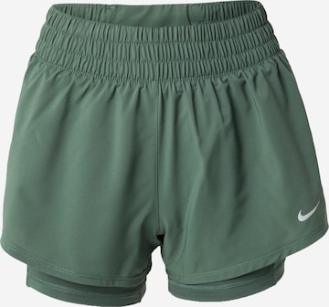 zaļš NIKE Sporta bikses 'ONE': no priekšpuses