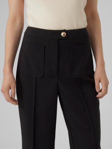 VERO MODA Loose fit Trousers 'VMGecina' in Black