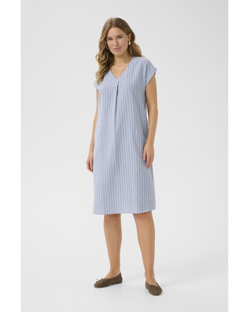 Kaffe Jurk 'Malena' in Blauw: voorkant