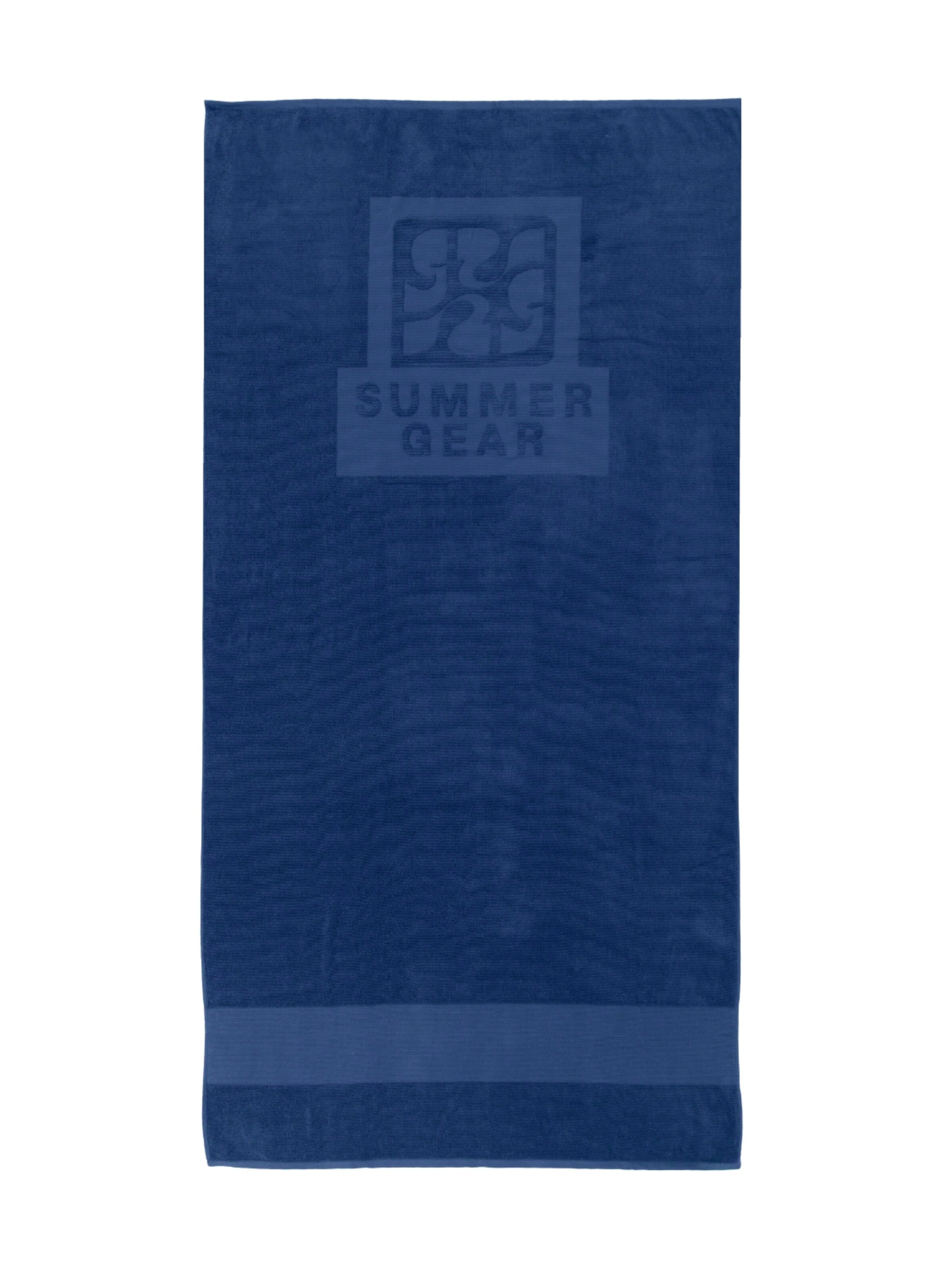SummerGear Beach towel 'Coast 100 X 200 cm' in Blue: front