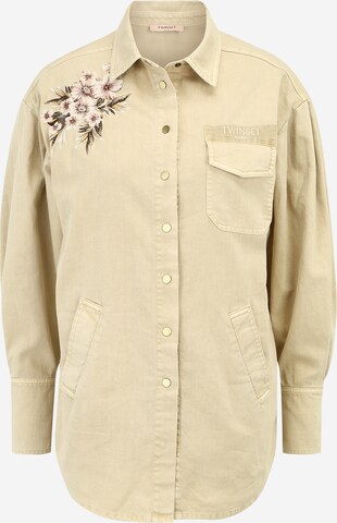 Veste mi-saison 'GIACCA' Twinset en beige : devant