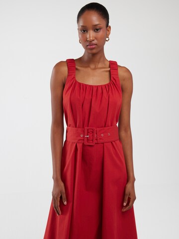 BIG STAR Jurk 'Ruena' in Rood