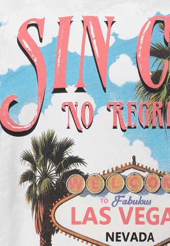 Key Largo Póló 'KLSin City' - fehér