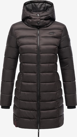 MARIKOO Pitkä talvitakki värissä tummanruskea, Tuotenäkymä