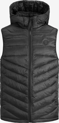 JACK & JONES Bodywarmer 'HERO' in Zwart: voorkant