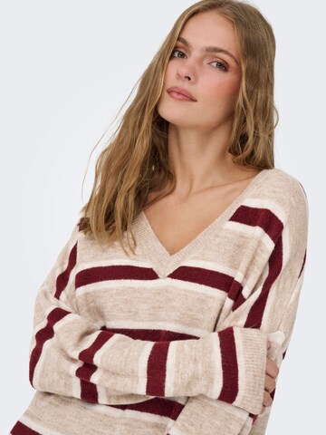ONLY Sweater 'TALIO' in Beige