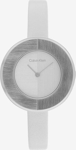 Calvin Klein Analog Watch in White: front